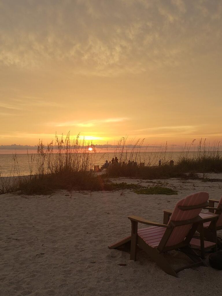 Simplified Life Beach at sunset