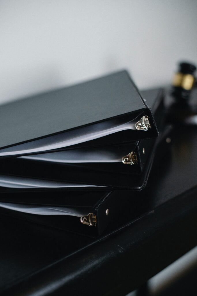 Office Organization Binders 1