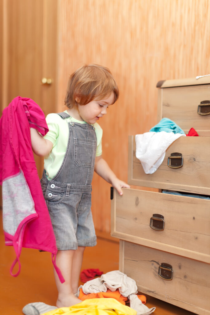 Simple Tricks To Have Tidy Kids: Match Clothing By Set